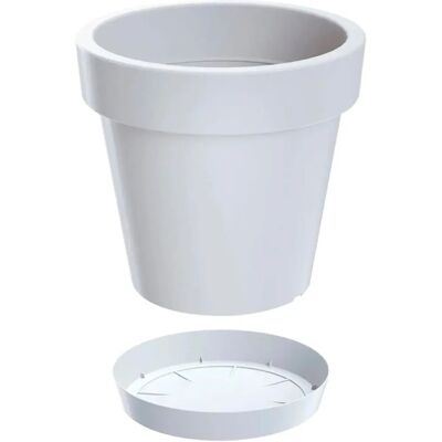 Prosperplast Lofly Blumentopf Weiß - 58,2 cm - Kunststofftopf Prosperplast Lofly Blumentopf Weiß - 58,2 cm - Kunststofftopf