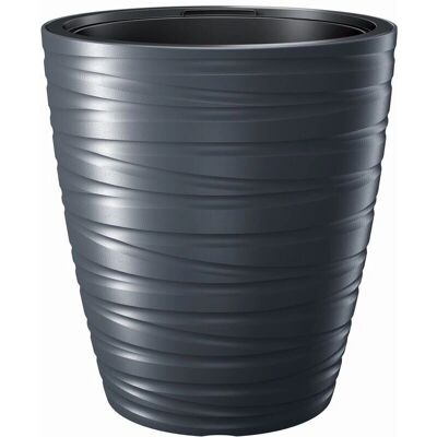 Prosperplast - Maze 68L - Anthracite - 47,5×47,5×52,3 cm - Pot de plante - Publicité Prosperplast - Maze 68L - Anthracite - 47,5×47,5×52,3 cm - Pot de plante - Publicité