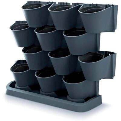 Prosperplast Verticale Tuin Anthracite - Muur- & Tafelset Prosperplast Verticale Tuin Anthracite - Muur- & Tafelset