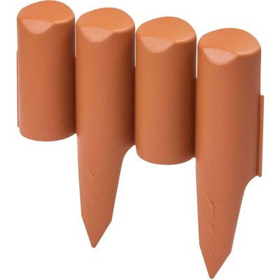 Prosperplast malli IPBO-R624 - Puutarha-aita, 2,5m, Terrakotta Prosperplast malli IPBO-R624 - Puutarha-aita, 2,5m, Terrakotta