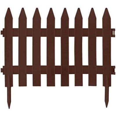 Prosperplast Garden Classic Zaun 35cm x 3,2m Braun Prosperplast Garden Classic Zaun 35cm x 3,2m Braun