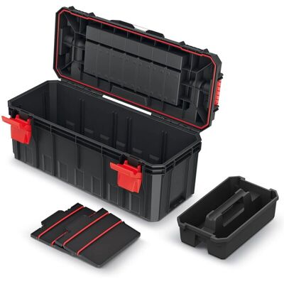 Kistenberg Werkzeugkiste - Wasserdicht, IP65, 28x65x31,4cm Kistenberg Werkzeugkiste - Wasserdicht, IP65, 28x65x31,4cm