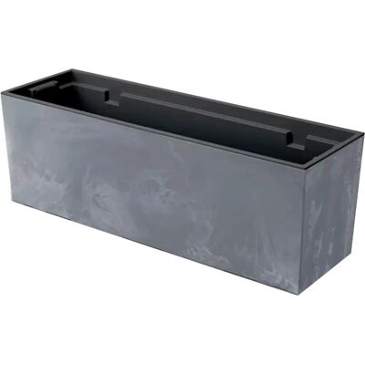 Maceta Urbi Case Beton Effect - Marengo - 580x180x195 mm - Macetero Maceta Urbi Case Beton Effect - Marengo - 580x180x195 mm - Macetero