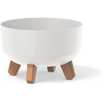Prosperplast Macetero Gracia White - Flower Pot Prosperplast Macetero Gracia White - Flower Pot