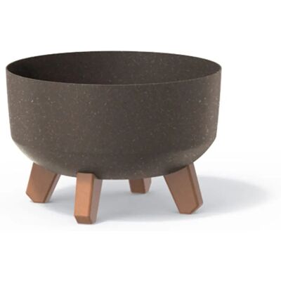 Prosperplast - Gracia - Café - 23.5x23.5x15.5 cm - Macetero Prosperplast - Gracia - Café - 23.5x23.5x15.5 cm - Macetero
