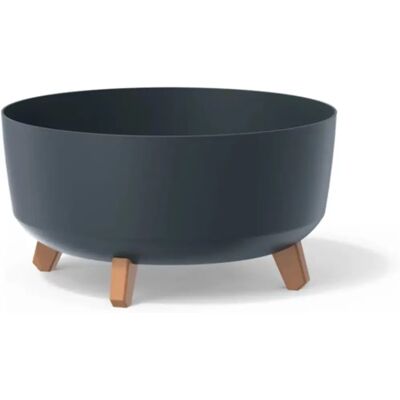 Prosperplast Pflanzgefäß - Anthrazit - 38x38x19,5cm - 14,3L Prosperplast Pflanzgefäß - Anthrazit - 38x38x19,5cm - 14,3L