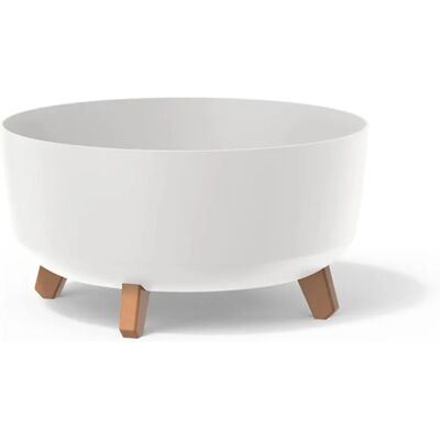 Pot de fleurs Prosperplast Blanc - 38x38x19.5 cm 14.3L Gracia Pot de fleurs Prosperplast Blanc - 38x38x19.5 cm 14.3L Gracia