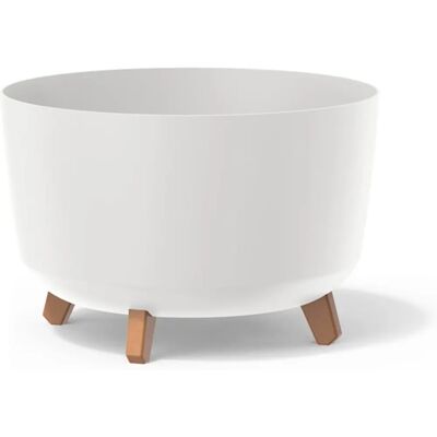Vaso di Fiori Bianco Prosperplast - 39x39x25,7 cm - 21,5L - Vaso di Fiori Vaso di Fiori Bianco Prosperplast - 39x39x25,7 cm - 21,5L - Vaso di Fiori