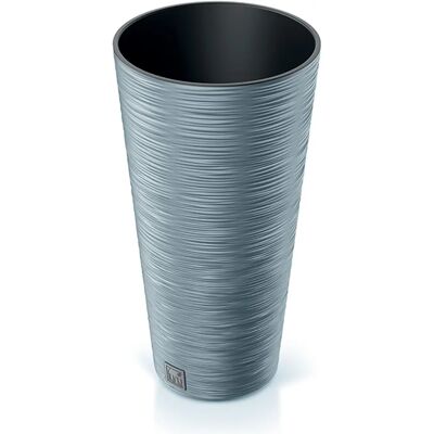 Vaso da Fiori Prosperplast Furu Cemento - Rilievo, Riserva Acqua, 15L Vaso da Fiori Prosperplast Furu Cemento - Rilievo, Riserva Acqua, 15L