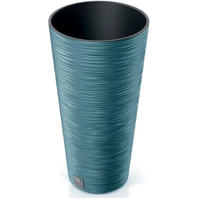 Pot de Fleurs Bleu Scandinave Prosperplast avec Réservoir - 15L Pot de Fleurs Bleu Scandinave Prosperplast avec Réservoir - 15L