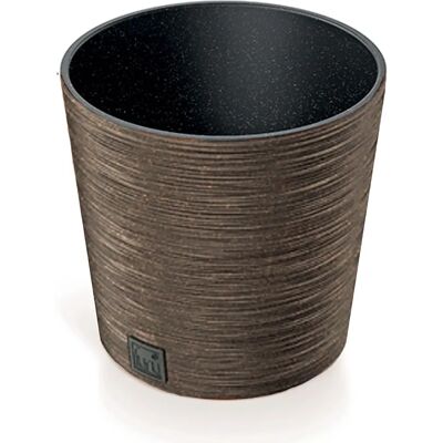 Macetero Prosperplast Furu - Relieve, Depósito, 25x25x22.4cm Macetero Prosperplast Furu - Relieve, Depósito, 25x25x22.4cm