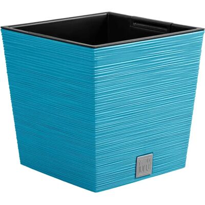 Prosperplast - Vaso Furu Quadrato con Riserva Acqua - 14L Prosperplast - Vaso Furu Quadrato con Riserva Acqua - 14L