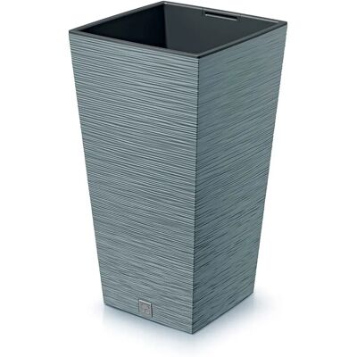 Pots de fleurs Prosperplast FURU en ciment - 20x20x38 cm, 5L Pots de fleurs Prosperplast FURU en ciment - 20x20x38 cm, 5L