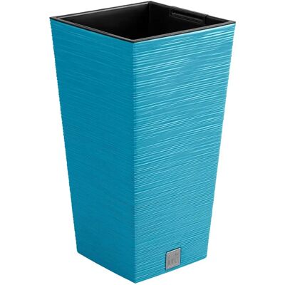 Vaso in Cemento Prosperplast FURU - Riserva Acqua 5L - 20x20x38cm Vaso in Cemento Prosperplast FURU - Riserva Acqua 5L - 20x20x38cm