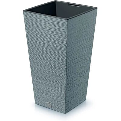 Prosperplast Zement Blumentopf mit Wasserspeicher - 24x24x45 cm - 7,5L Prosperplast Zement Blumentopf mit Wasserspeicher - 24x24x45 cm - 7,5L