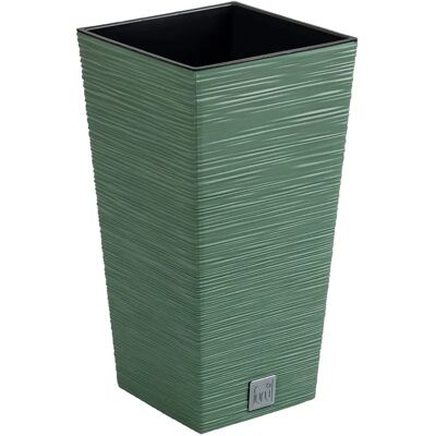 Prosperplast Furu Blumentopf mit Wasserreservoir - 7,5L - 24x24x45cm Prosperplast Furu Blumentopf mit Wasserreservoir - 7,5L - 24x24x45cm