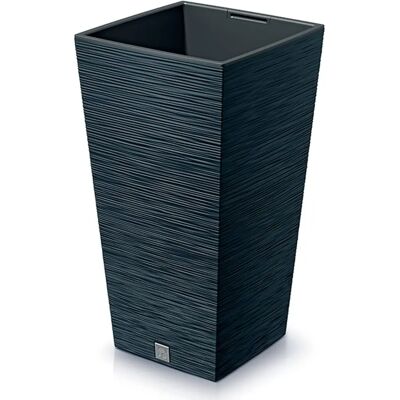 Prosperplast Furu Pflanzkübel - 14L, 29,5x29,5x55 cm, Anthrazit Prosperplast Furu Pflanzkübel - 14L, 29,5x29,5x55 cm, Anthrazit