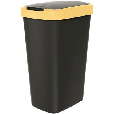 Keden - Compacta Q - Schwarz Gelb - 45L - Mülltonne Keden - Compacta Q - Schwarz Gelb - 45L - Mülltonne