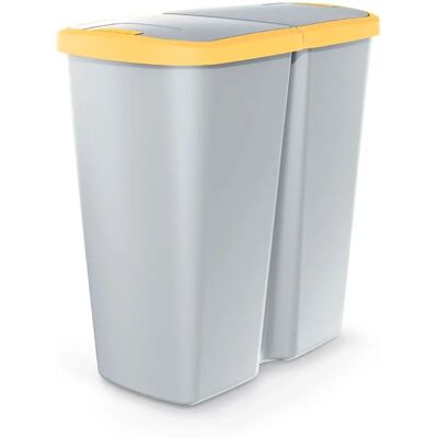 Cestino Riciclaggio Keden Compatto - 45L - Trasparente Cestino Riciclaggio Keden Compatto - 45L - Trasparente