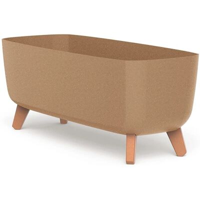 Prosperplast Virágcserép GRACIA CASE Eco Wood Natur - Virágcserép Prosperplast Virágcserép GRACIA CASE Eco Wood Natur - Virágcserép