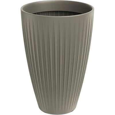Prosperplast Latia Runder Hoch Mocca - Blumentopf Prosperplast Latia Runder Hoch Mocca - Blumentopf