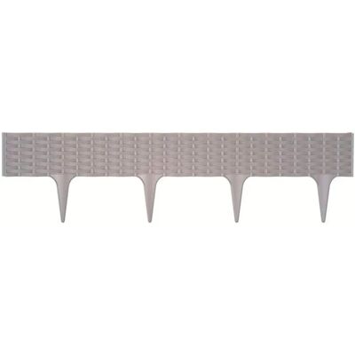 Prosperplast Ibra Garden Border Gray 3.9m - Garden Border Prosperplast Ibra Garden Border Gray 3.9m - Garden Border