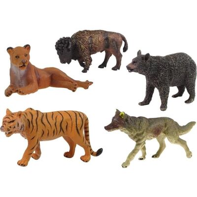 Wildtiere Spielzeugset - Tierfiguren für Kinder Wildtiere Spielzeugset - Tierfiguren für Kinder