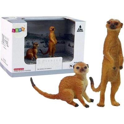 Lean Toys Erdmännchen-Set - Tiere der Welt Lean Toys Erdmännchen-Set - Tiere der Welt