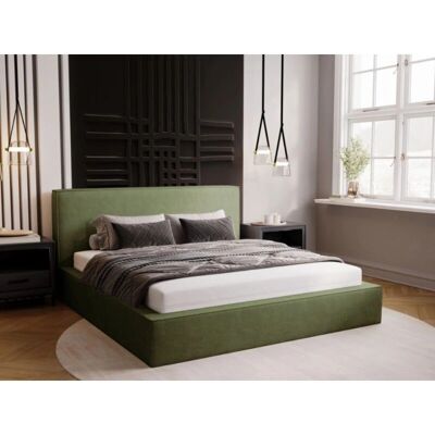Malton Groene Opbergbed van Höffner - Tweepersoons Malton Groene Opbergbed van Höffner - Tweepersoons