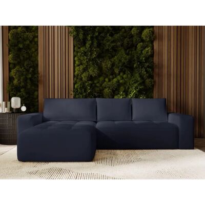 Sconto Portland Schwarzes Sofa - Schlafsofa Sconto Portland Schwarzes Sofa - Schlafsofa