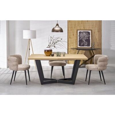 Halmar - Massive 2 - Stejar natural - 160-250 cm - Masă de dining Halmar - Massive 2 - Stejar natural - 160-250 cm - Masă de dining