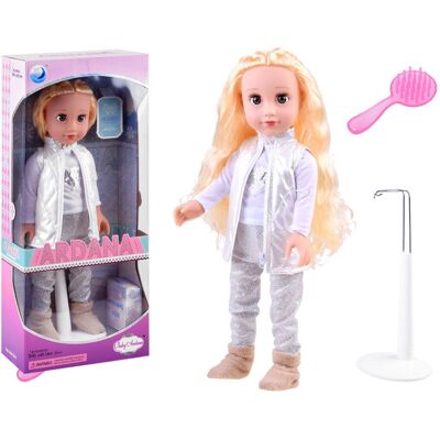 JOKOMISIADA - Adrianna ZA3892 - Blond włosy - 45 cm - Doll JOKOMISIADA - Adrianna ZA3892 - Blond włosy - 45 cm - Doll