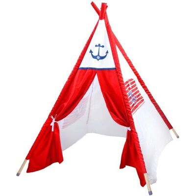 JOKOMISIADA ZA3355 - 145 cm x 110 cm - z kotwą - Wigwam domek zabaw JOKOMISIADA ZA3355 - 145 cm x 110 cm - z kotwą - Wigwam domek zabaw