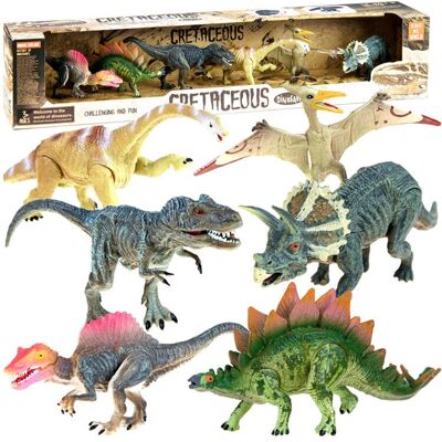 JOKOMISIADA - ZA2051 - 6pcs - ZA2051 - Zestaw zabawek dinozaurów JOKOMISIADA - ZA2051 - 6pcs - ZA2051 - Zestaw zabawek dinozaurów