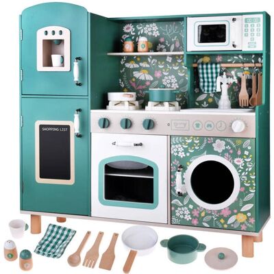 Jokomisiada - ZA4833 - Zielony - Drewniany - Play Kitchen Jokomisiada - ZA4833 - Zielony - Drewniany - Play Kitchen