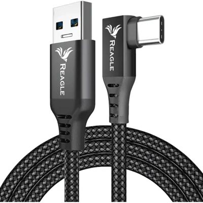 Reagle Oculus Quest 2 USB-C Kaapeli - 5m - Musta Reagle Oculus Quest 2 USB-C Kaapeli - 5m - Musta