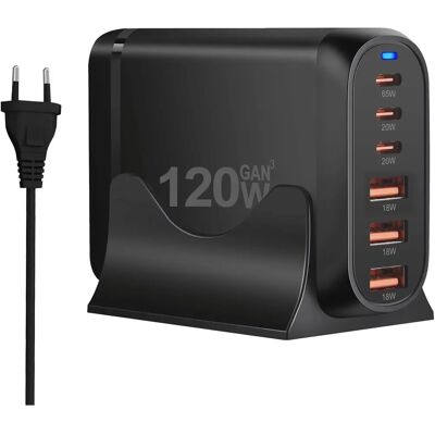 REAGLE - GaN 120W PD - Ładowarka REAGLE - GaN 120W PD - Ładowarka