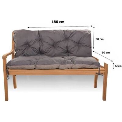 DISTRIBAIN Poduszka ogrodowa 140x60x50cm - Poduszka ogrodowa DISTRIBAIN Poduszka ogrodowa 140x60x50cm - Poduszka ogrodowa