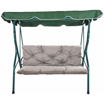 SETGARDEN Poduszki na huśtawkę ogrodową - Szare 180x50x50cm na 2-3 osoby SETGARDEN Poduszki na huśtawkę ogrodową - Szare 180x50x50cm na 2-3 osoby