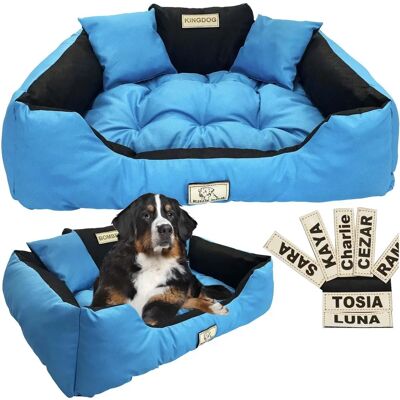 Unknown - PersonalizedDogBed - 100x75 cm - Niebieski - Legowisko dla psa Unknown - PersonalizedDogBed - 100x75 cm - Niebieski - Legowisko dla psa
