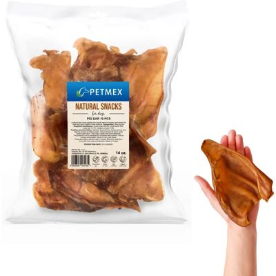 Petmex Fläskör för Hund - Naturligt Snacks - 400g Petmex Fläskör för Hund - Naturligt Snacks - 400g