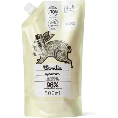 Yope Vanille Zimt Flüssigseife - Feuchtigkeit & Natur Yope Vanille Zimt Flüssigseife - Feuchtigkeit & Natur