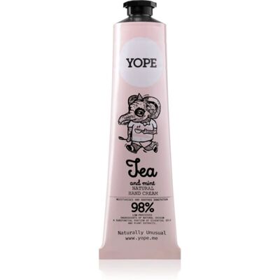 Crema mani Yope Tè e Menta - Cura delle mani e della pelle Crema mani Yope Tè e Menta - Cura delle mani e della pelle