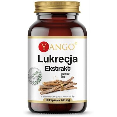 Yango Süßholzwurzel-Extrakt 10:1 Kapseln - Nahrungsergänzung Yango Süßholzwurzel-Extrakt 10:1 Kapseln - Nahrungsergänzung