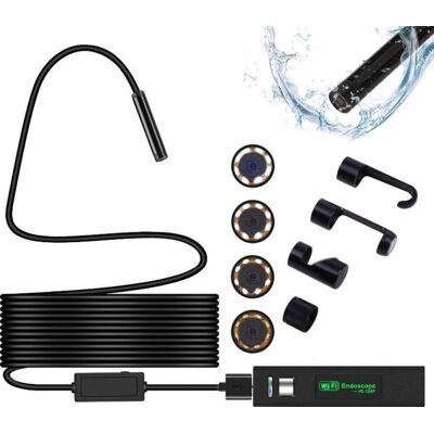 Xrec Endoskop Wi-Fi 1200p 8mm - 10m Kamera inspekcyjna Xrec Endoskop Wi-Fi 1200p 8mm - 10m Kamera inspekcyjna