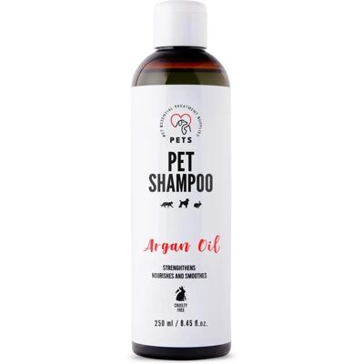 Shampoing pour Animaux Huile d'Argan - 250ml - Pour Chats, Chiens, Lapins - Publicité Shampoing pour Animaux Huile d'Argan - 250ml - Pour Chats, Chiens, Lapins - Publicité