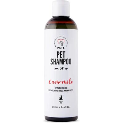 Shampoing pour animaux Pets Camomile - 250Ml - Publicité Shampoing pour animaux Pets Camomile - 250Ml - Publicité