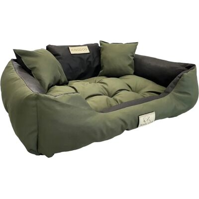 KingDog vedenkestävä koiranpeti 100x75cm - Kestävä, Vihreä, Räätälöitävissä KingDog vedenkestävä koiranpeti 100x75cm - Kestävä, Vihreä, Räätälöitävissä