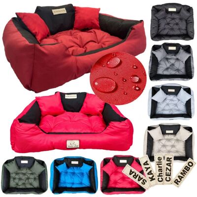 KingDog Punainen Vedenkestävä Eläinpeti - 115x95cm KingDog Punainen Vedenkestävä Eläinpeti - 115x95cm