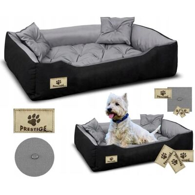 Prestige Wasserdicht Hundebett - 100x75cm, Grau Prestige Wasserdicht Hundebett - 100x75cm, Grau